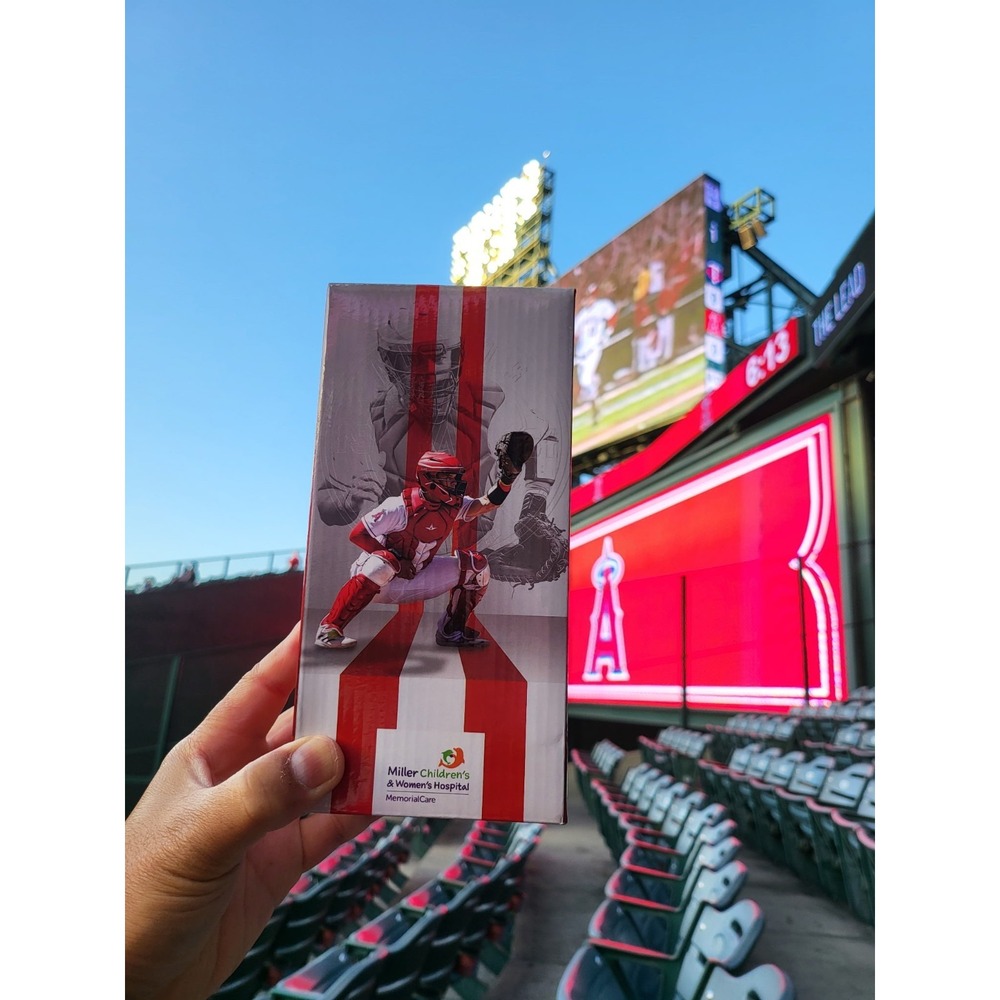 Logan O'Hoppe 2024 SGA Bobblehead California Angels Catcher NEW